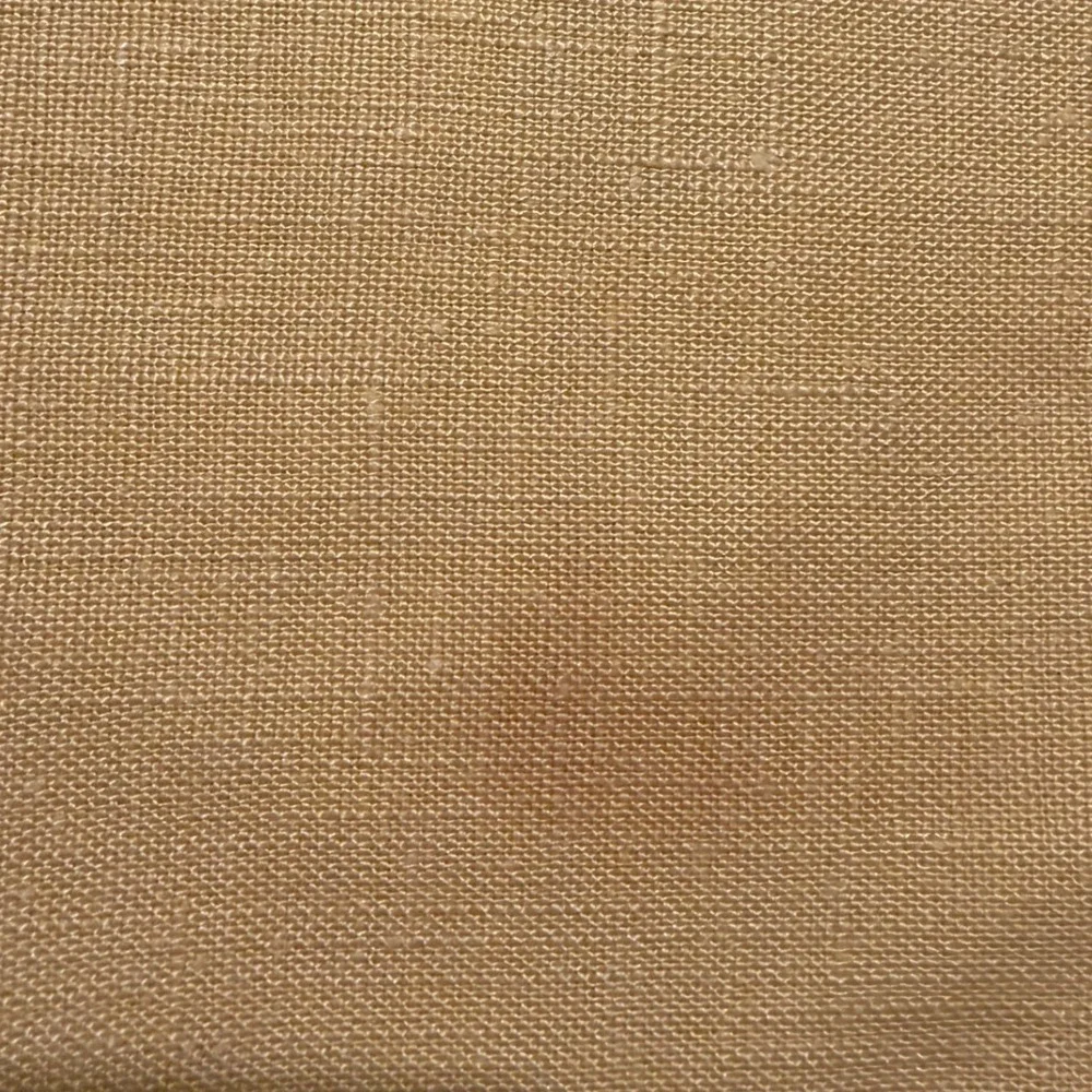 Vintage lemon lime Linen Table Placemats Napkin Set with Lace Trim and Hemstitch